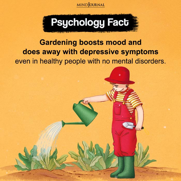 Gardening boosts mood and does away with depressive