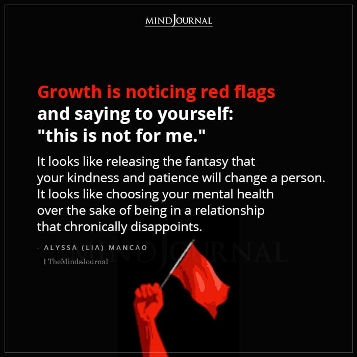 Growth Is Noticing Red Flags