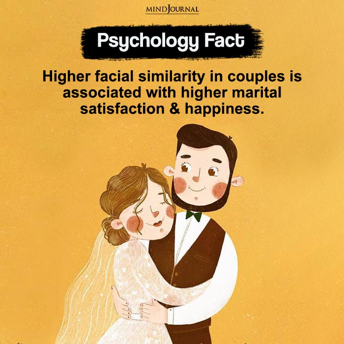 Higher facial similarity in couples is associated