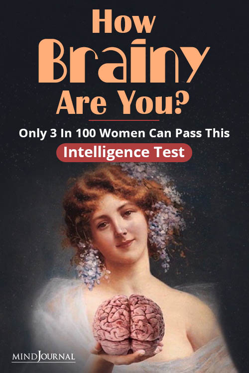How Brainy Are You Only 3 In 100 Women Can Pass This Intelligence Test pin
