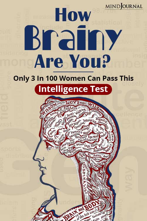 How Brainy Are You Only 3 In 100 Women Can Pass This Intelligence Test pinx