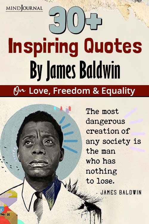 Inspiring Quotes By James Baldwin pin