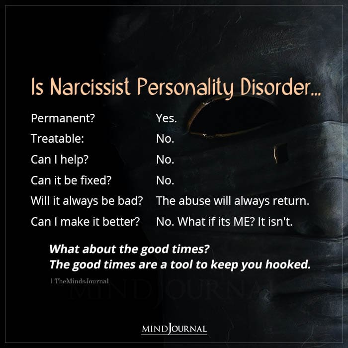 Is Narcissist Personality Disorder Permanent