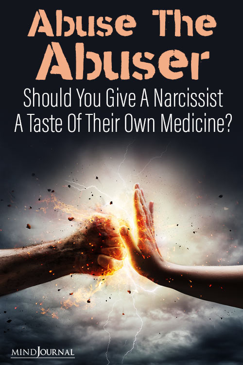Should You Give A Narcissist A Taste Of Their Own Medicine pinex