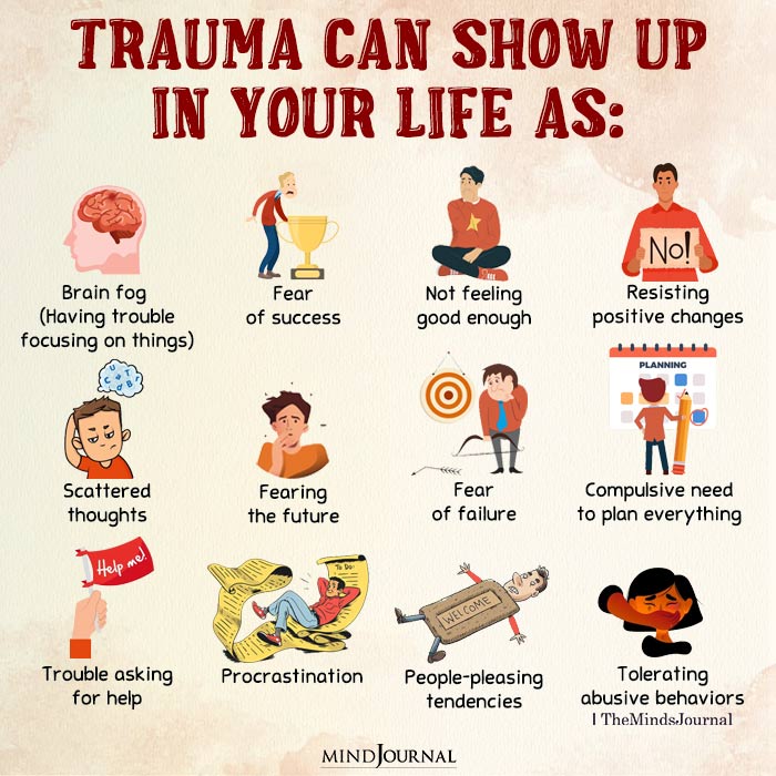 Trauma Can Show Up In Your Life As