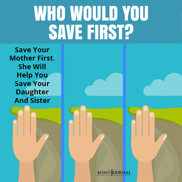 Who Would You Save First Drowning save mother