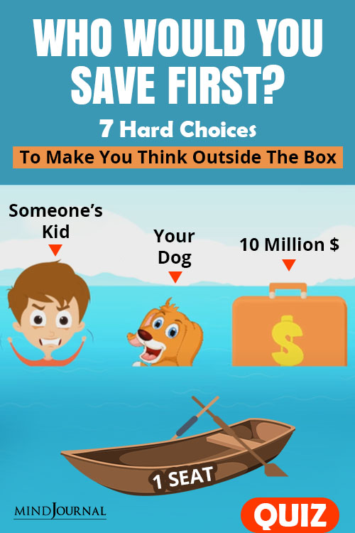 Who Would You Save First Someones Child Dog money pin