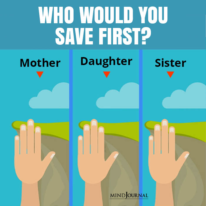 Who Would You Save First mother daughter sister