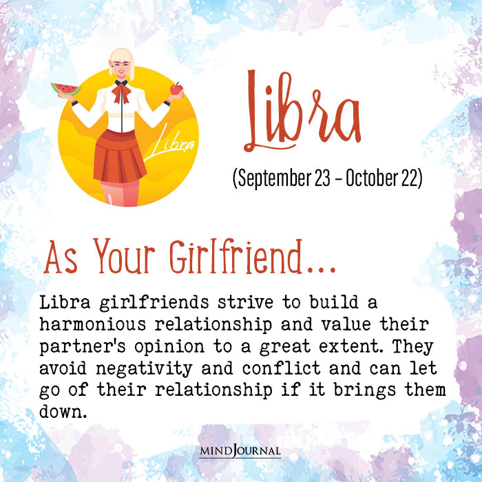 Zodiac Signs As Girlfriends libra
