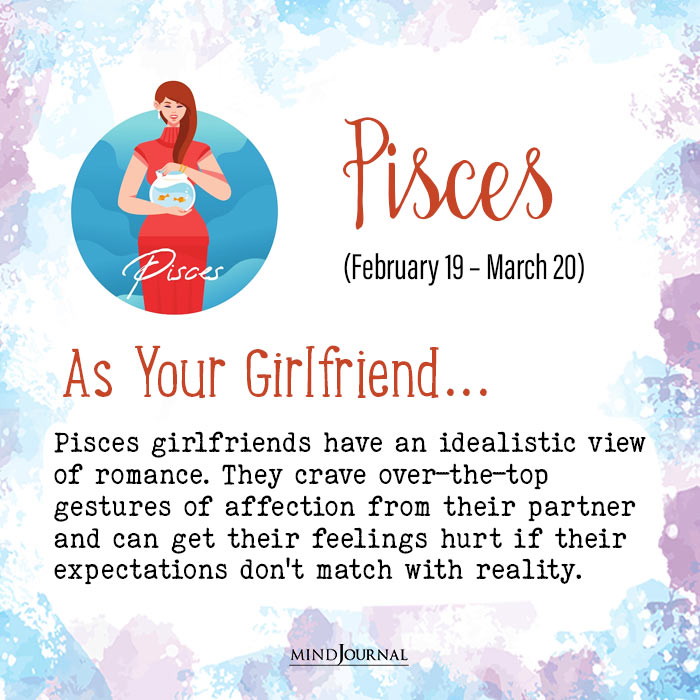 Zodiac Signs As Girlfriends pisces