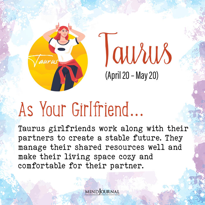Zodiac Signs As Girlfriends taurus