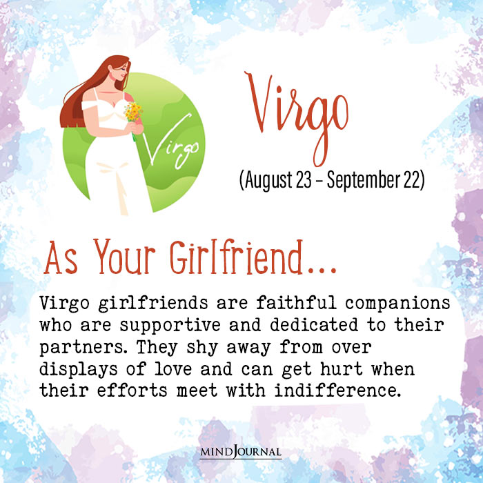 Zodiac Signs As Girlfriends virgo