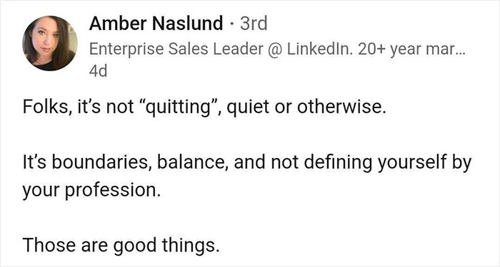 quiet quitting your job