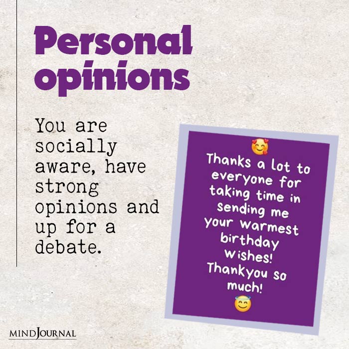 social media posts reveal you personal opinion