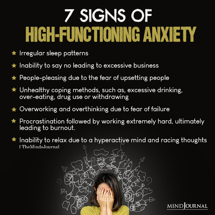 7 Signs Of High-Functioning Anxiety
