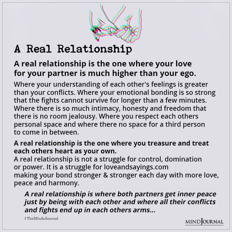 A Real Relationship