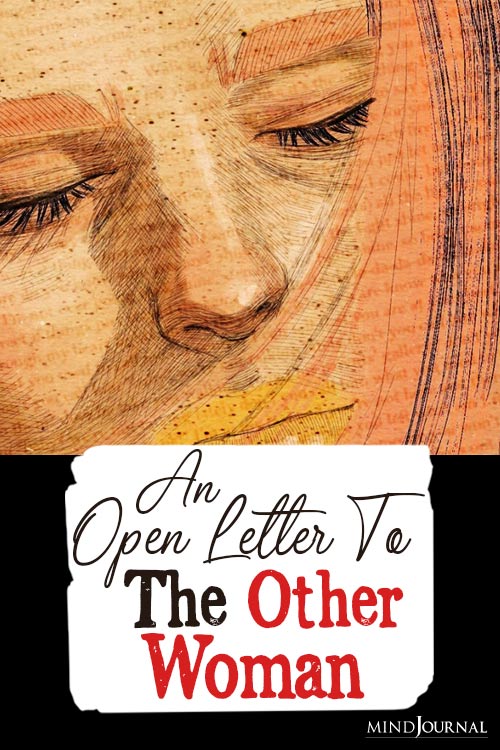 An Open Letter To The Other Woman pin