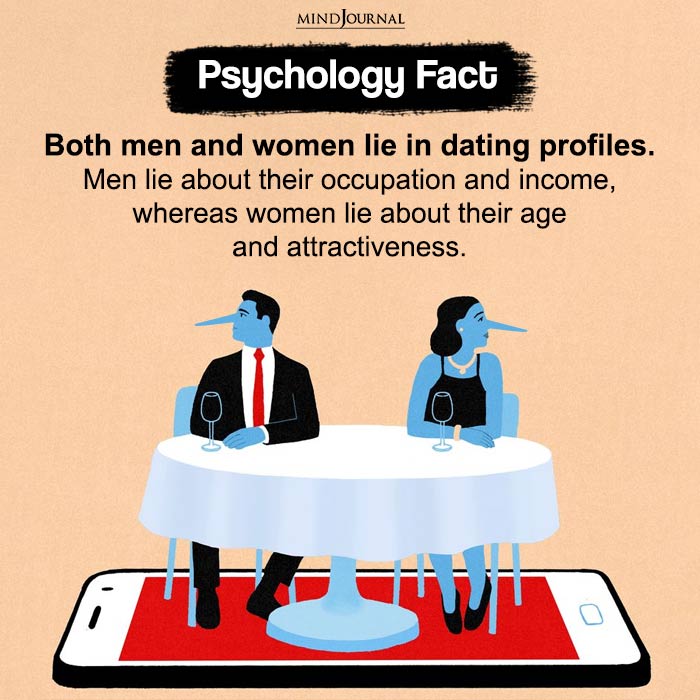 Both Men And Women Lie In Dating Profiles
