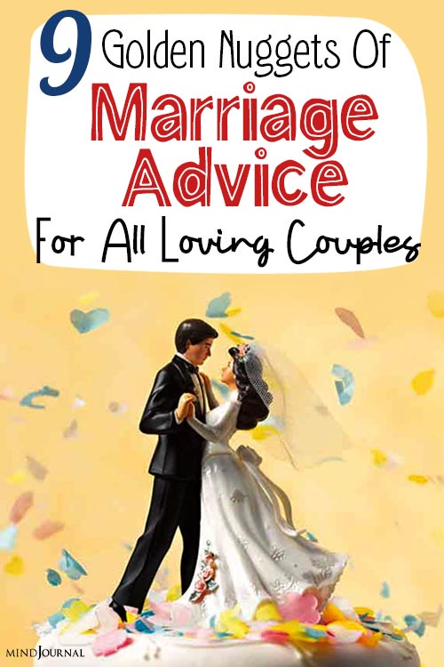 Golden Nuggets Of Marriage Advice You Should Keep In Mind pin