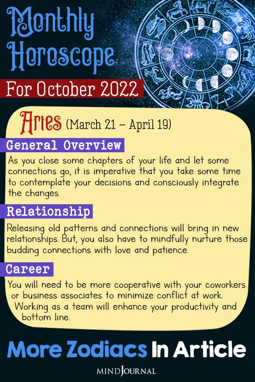 Monthly Horoscope October detail