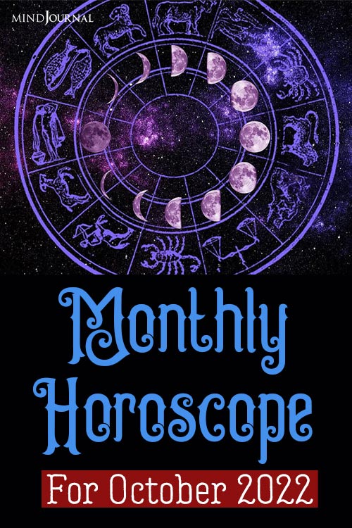 Monthly Horoscope October pin