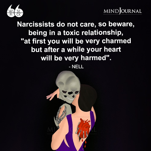NELL Narcissists do not care