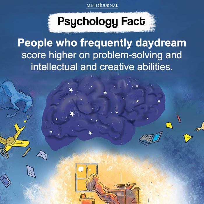 People who frequently daydream score higher on problem solving