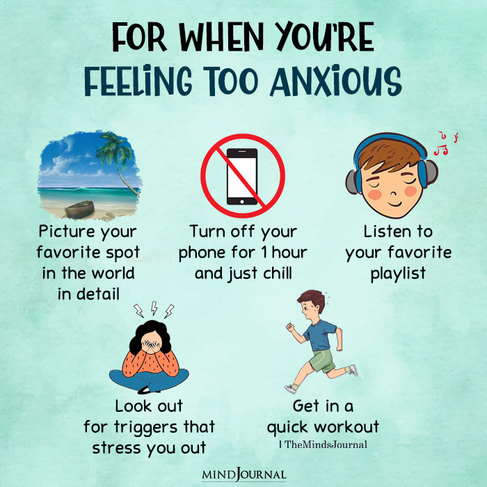 how to become less anxious