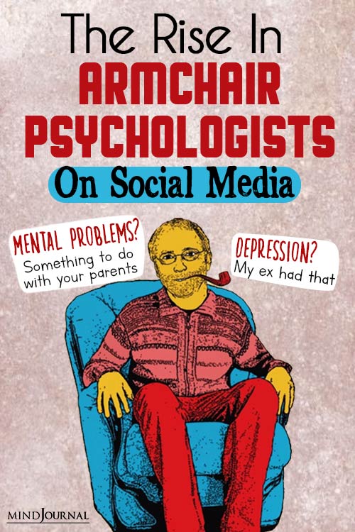 Rise in Armchair Psychologists on Social Media pin