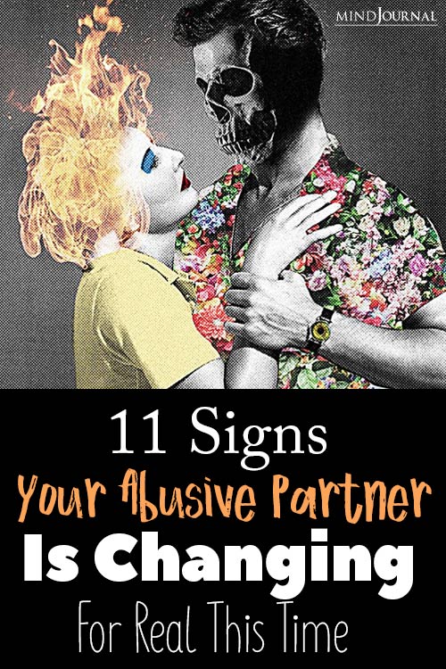 Signs abusive partner changing for good pin