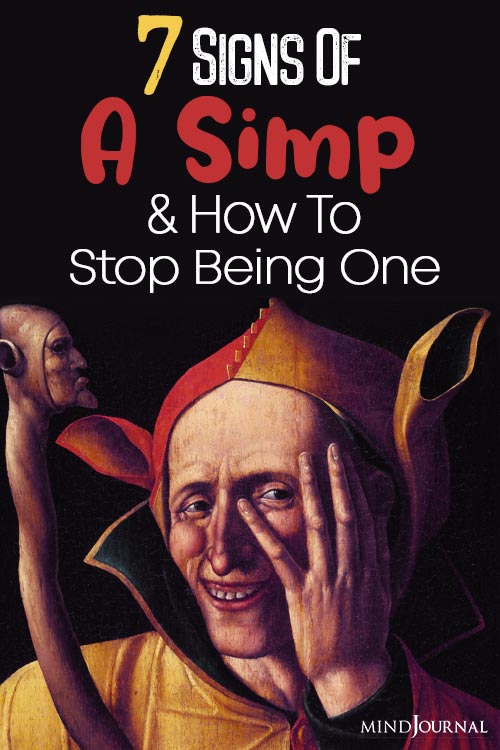 Signs of a simp and how to stop being one pin