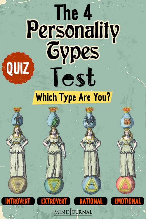 The 4 Personality Types Test Which Type Are You pin