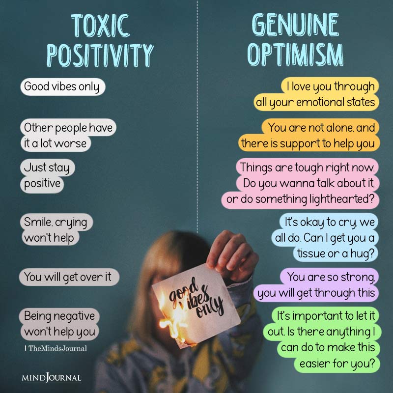 The Difference Between Toxic Positivity