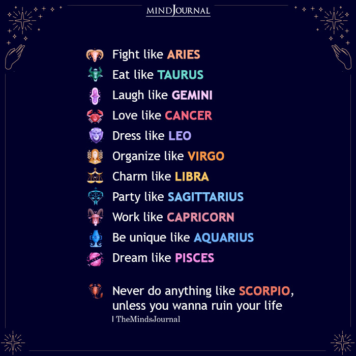 The Zodiac Signs As Your Role Models