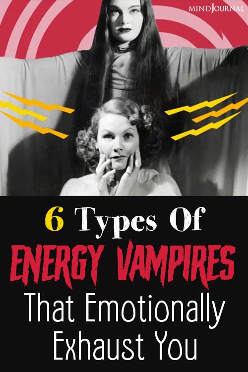 Types of Energy Vampires and Ways To Cope With Them pin