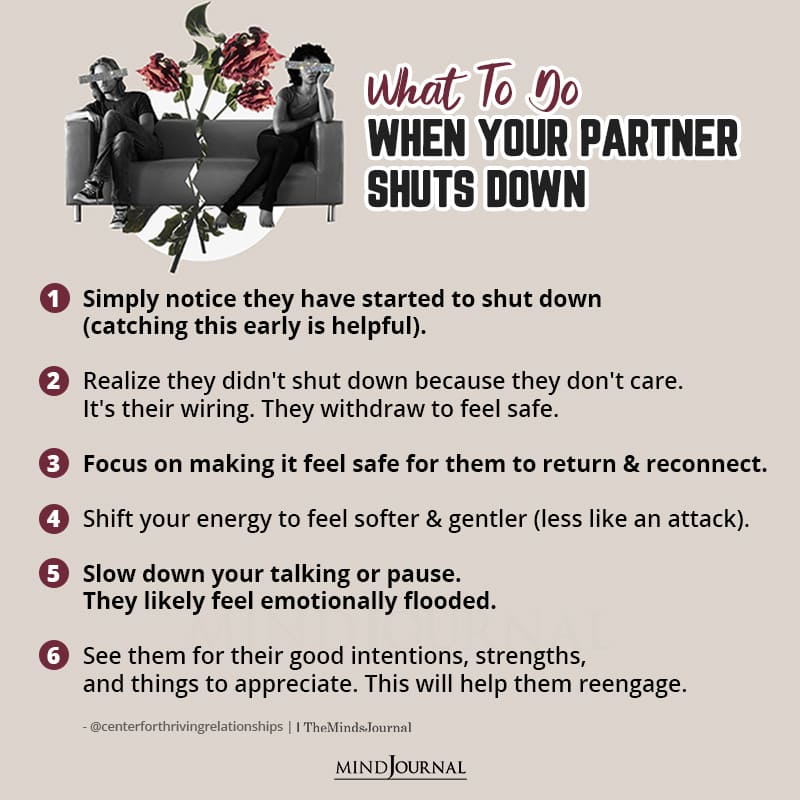 What To Do When Your Partner Shuts Down