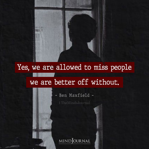 We Are Allowed To Miss People