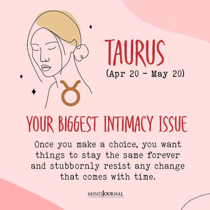 Your Biggest Intimacy Issue tau