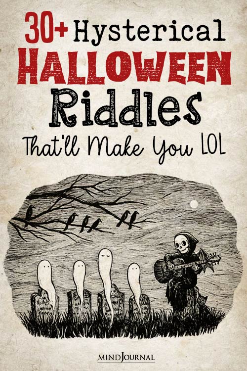 Funny Halloween Riddles pin