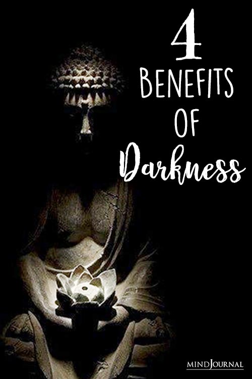 Is darkness good for health pin