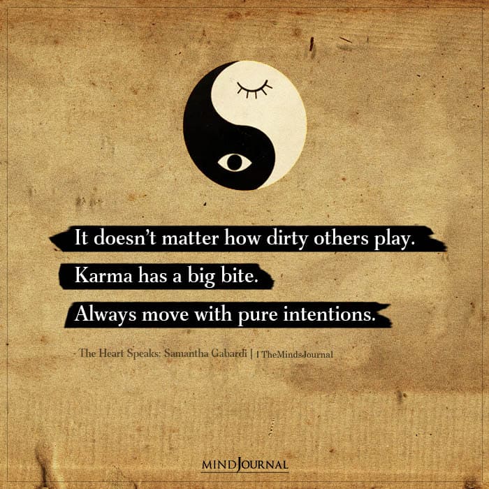 It Doesn’t Matter How Dirty Others Play