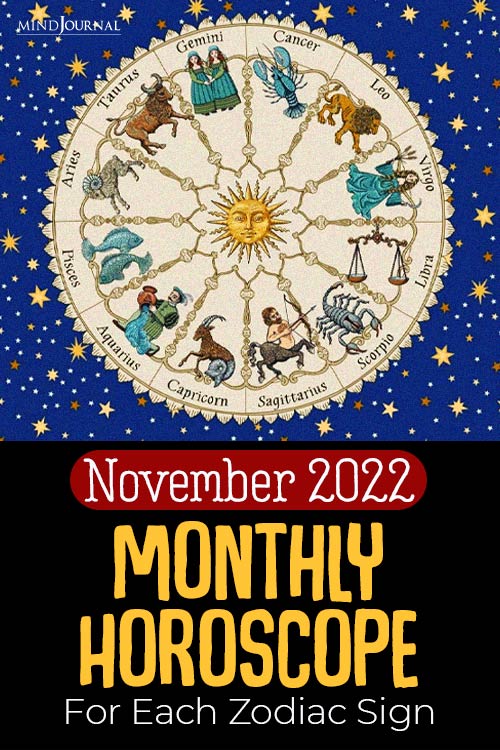 November Monthly Horoscope pin