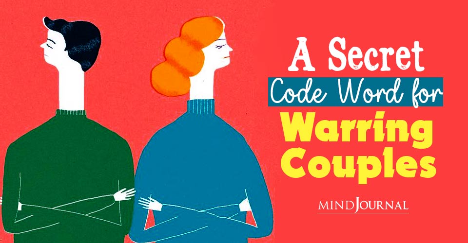 A Secret Code Word for Couples During Conflict