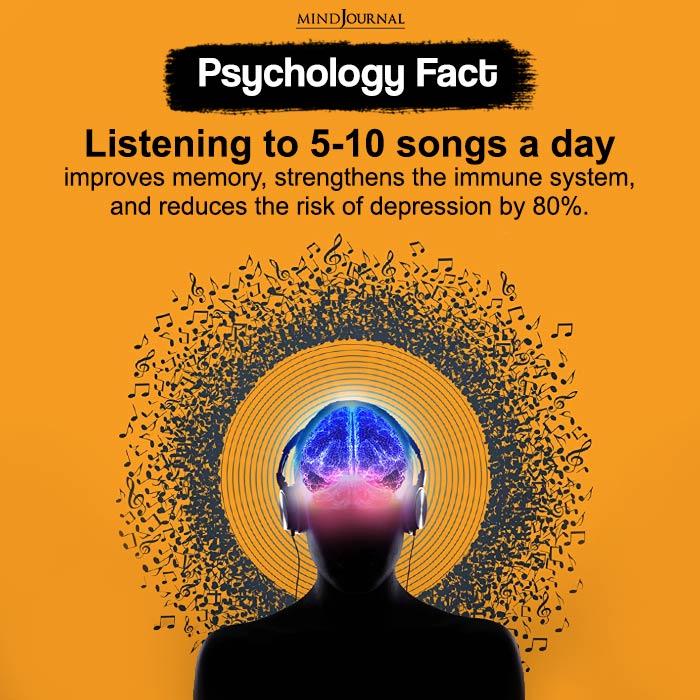 Songs a day improves memory
