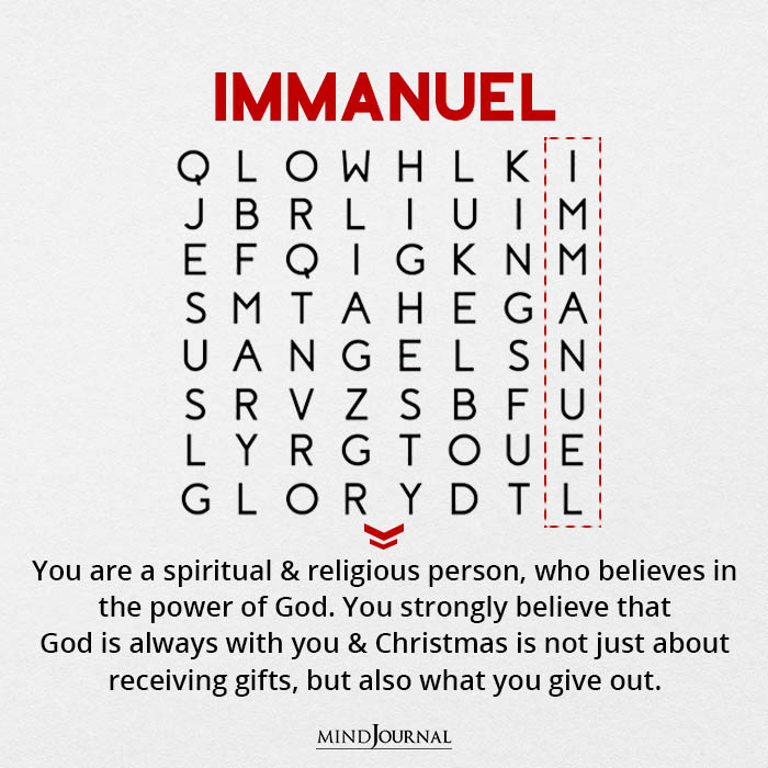 Christmas Test Immanuel