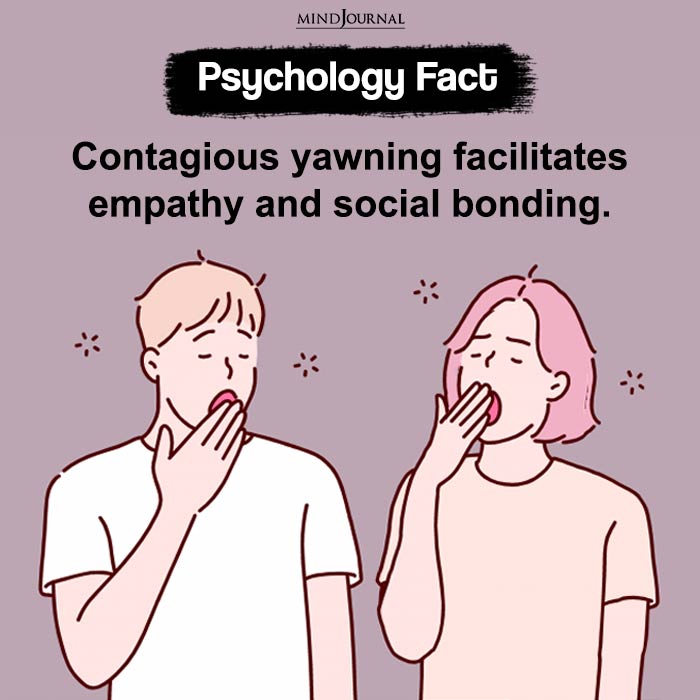 Contagious yawning facilitates empathy