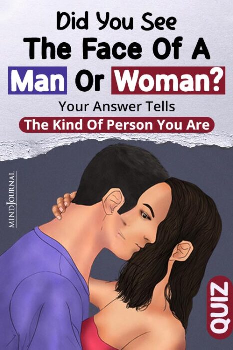 Did You See Face Of Man Or Woman pin
