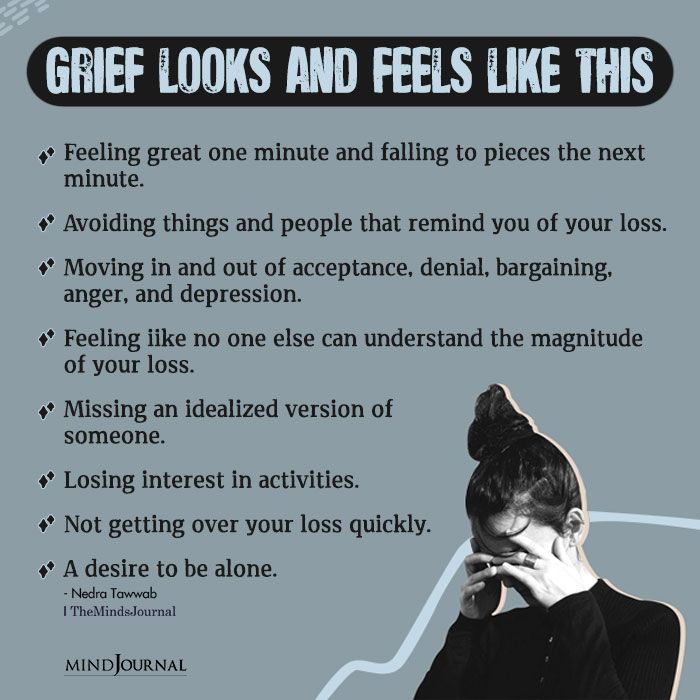 Grief Looks And Feels Like This