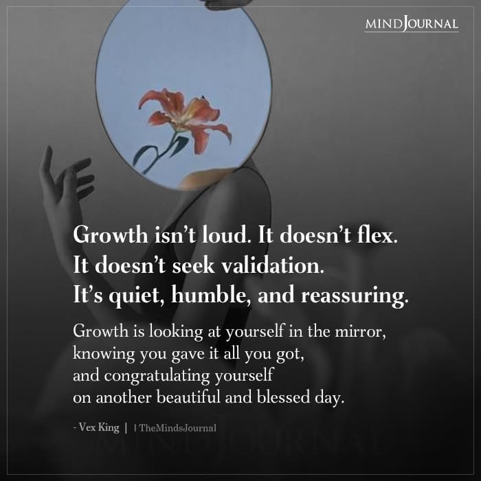 Growth Isnt Loud
