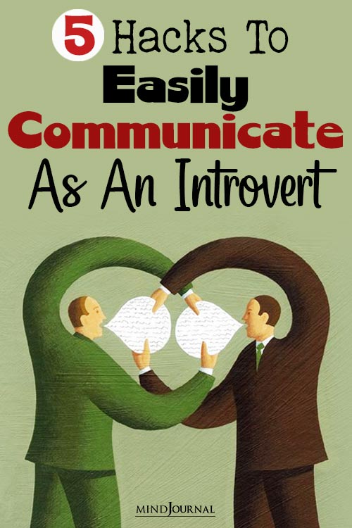 Hacks ToCommunicate As An Introvert pin